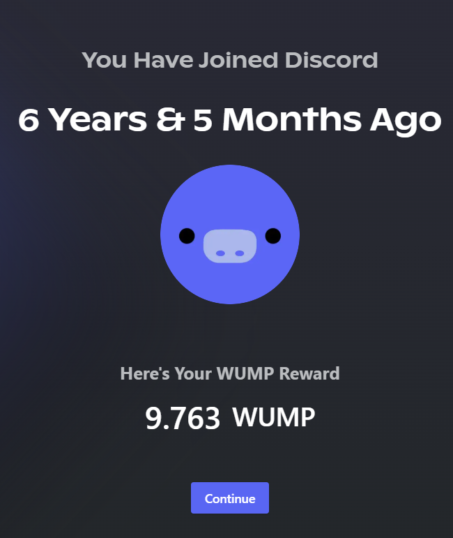 skut3ng's tweet photo. Earn $WUMP by connecting to your Discord, the longer your discord is created the more $WUMP you get.

1. ✅join this link so you get it https://t.co/GRU7QlobWM
2. ✅connect to your discord
3. ✅you successfully get $WUMP
4. ✅do small tasks to get more!💰
#grass #meshchain https://t.co/JQWGFDdmop
