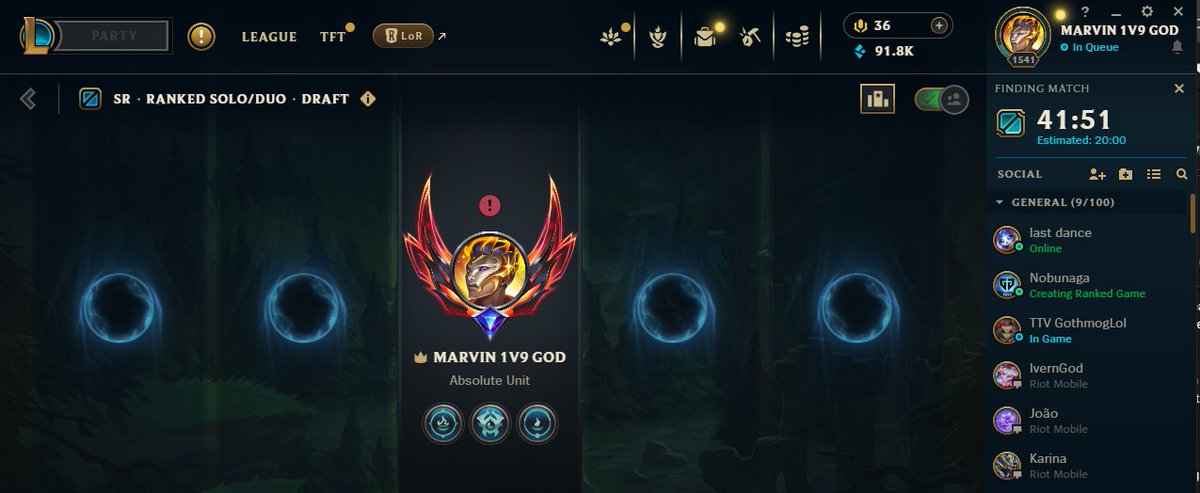 POV: You queue for ranked in morning