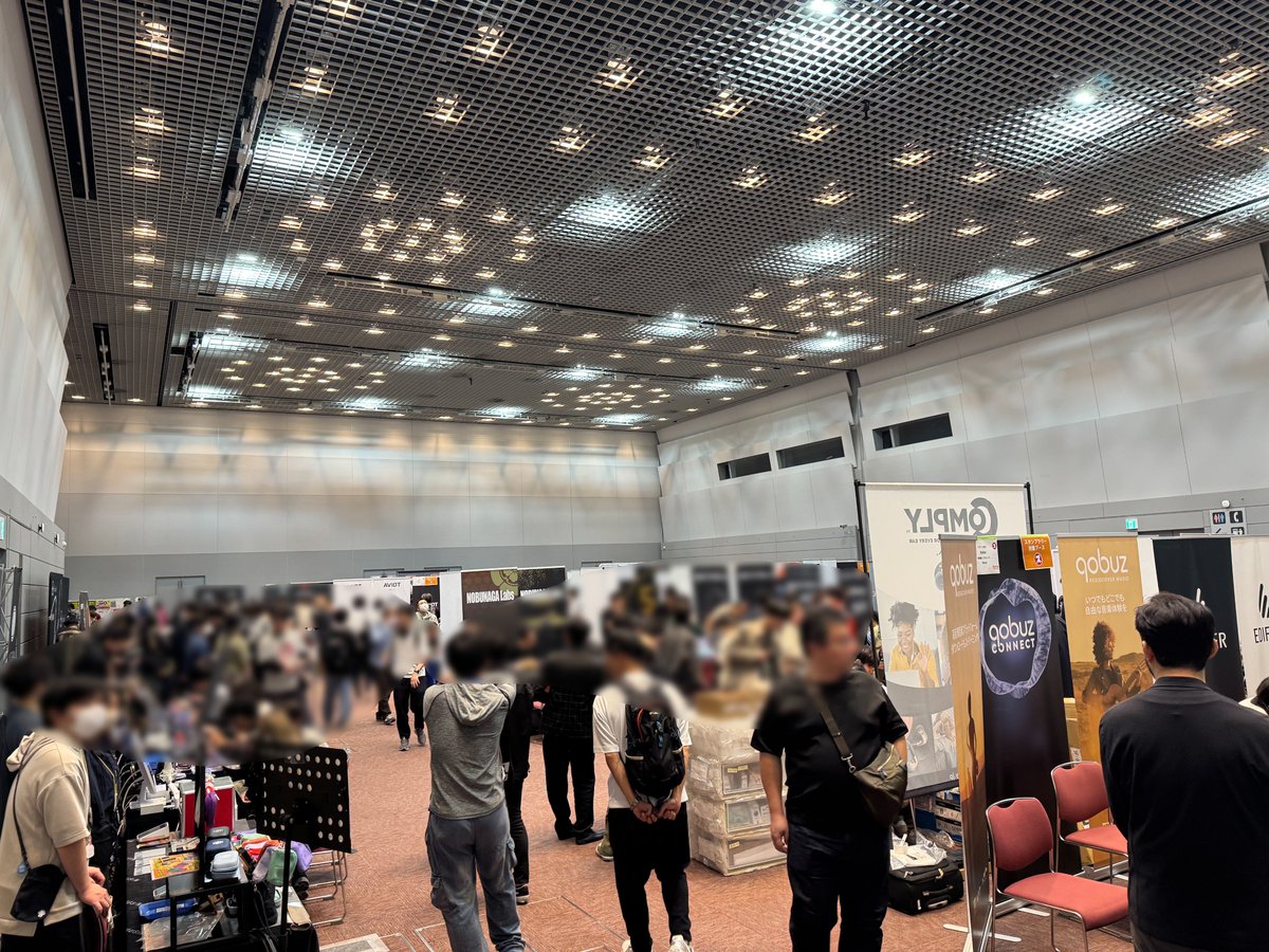 potafes's tweet photo. 【#ポタフェス 会場大盛況🎉】

／
📣ポタフェス 2025 大阪 本日開催中‼
＼

たくさんのご来場ありがとうございます🙏
会場規模を拡大し、快適にお楽しみいただけるイベントを目指しました。

イベントは18時まで！
ぜひ最後までお楽しみください🎧

📅5/31(土)12:00-18:00
📍グランキューブ大阪 3FイベントホールDE
🆓入場無料