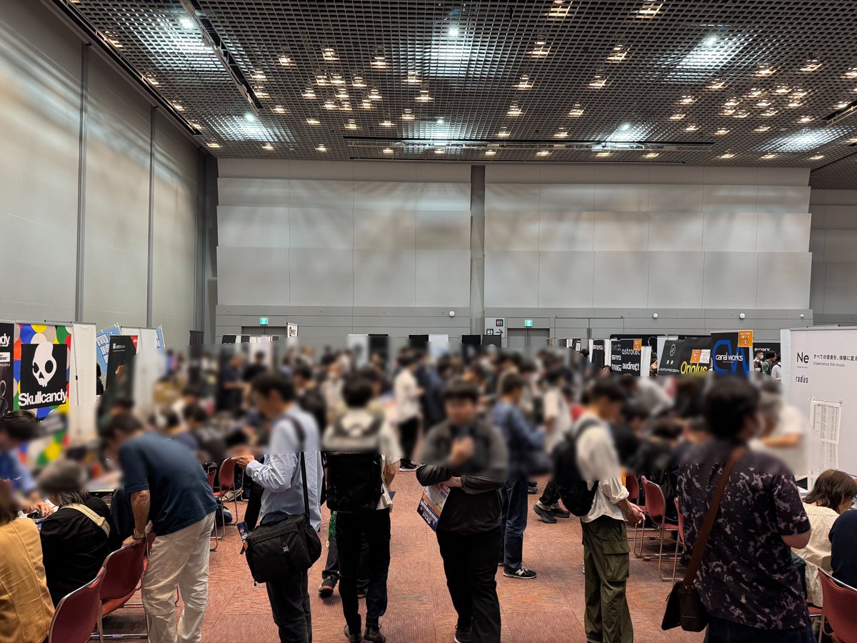 potafes's tweet photo. 【#ポタフェス 会場大盛況🎉】

／
📣ポタフェス 2025 大阪 本日開催中‼
＼

たくさんのご来場ありがとうございます🙏
会場規模を拡大し、快適にお楽しみいただけるイベントを目指しました。

イベントは18時まで！
ぜひ最後までお楽しみください🎧

📅5/31(土)12:00-18:00
📍グランキューブ大阪 3FイベントホールDE
🆓入場無料