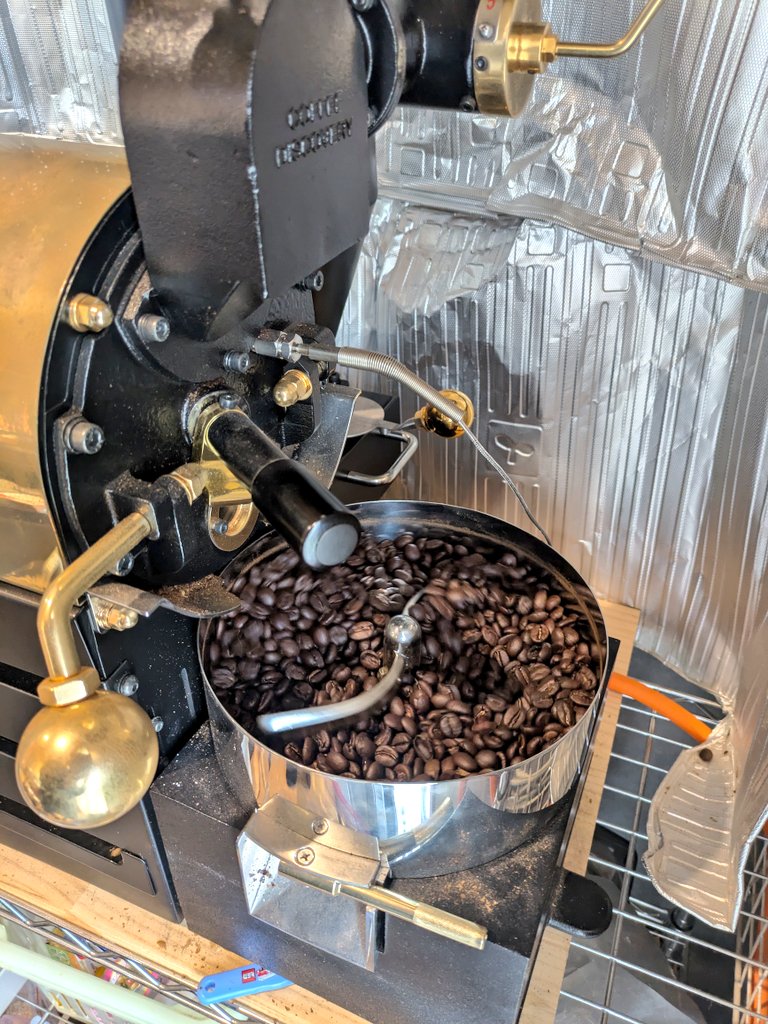 自作コーヒー、コツコツ制作中。