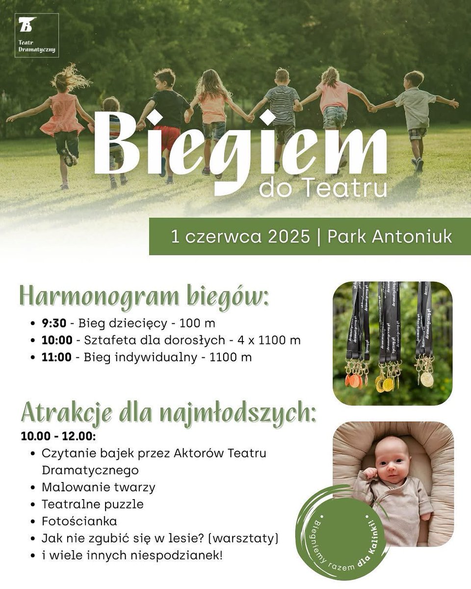 Zapraszamy do udziału w Dniu Dziecka o wymiarze charytatywnym.
Będziemy opowiadać o tym co się dzieje w lesie i jak się w tym lesie nie zgubić🗺️ 
Dodatkowo będą do zdobycia przewodniki turystyczne po białostockich lasach. Do zobaczenia w Parku Antoniuk w <a href="/WBialystok/">Miasto Białystok</a> ♥️💛