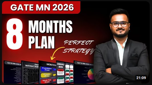 MiningGyan's tweet photo. GATE MN 2026 Aspirants!
Unlock the Perfect 8-Month Strategy by Mining Gyan – India’s #1 Mining Exam Platform!

✅ Monthly Plan
✅ Toppers’ Tips
✅ Full Syllabus Roadmap

🎥 Watch Now: https://t.co/onll8dT1Kk
📌 Start smart. Crack GATE.
🔔 Subscribe to Mining Gyan https://t.co/DyetpMo2zw