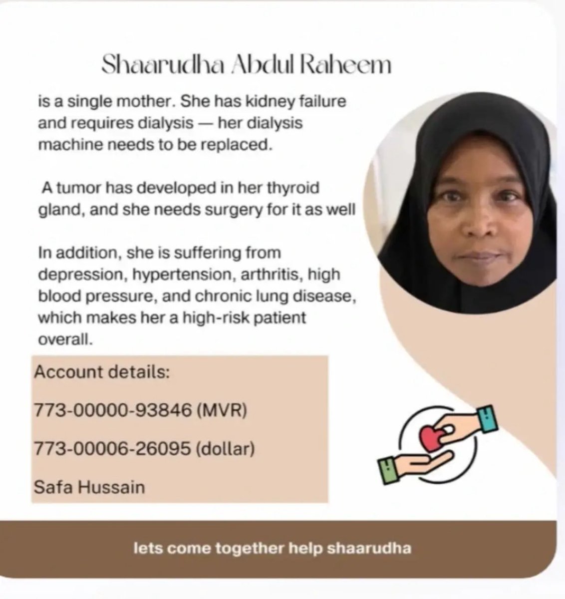 Please help her in anyway you can 🙏