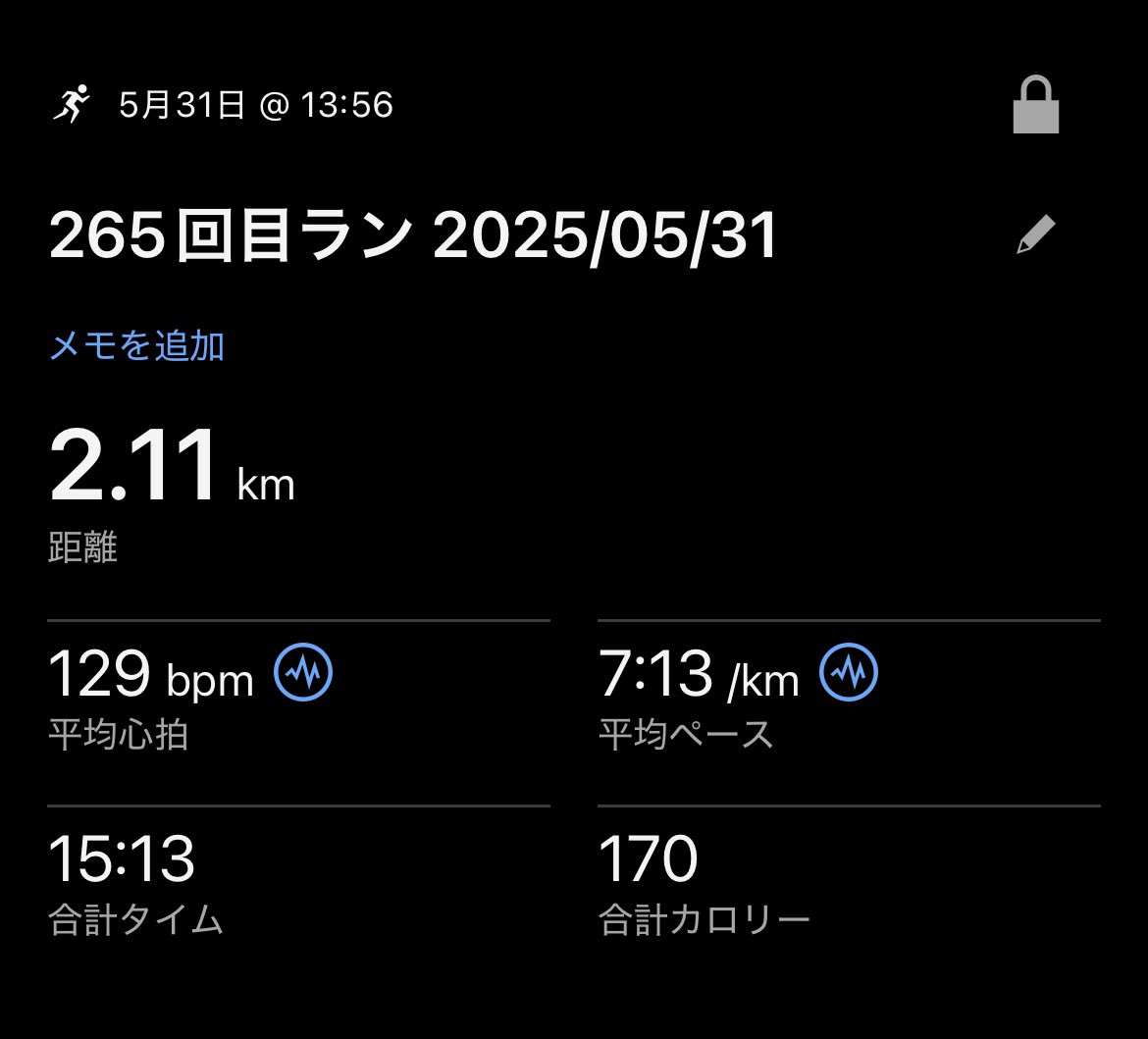 apara80's tweet photo. 隣人トラブルがあり🙀予定より少し遅れて「はま寿司ラン」9回目🏃
以前ポストしたヤバい隣人とのトラブルに進展があったので、まとまったら報告します😸87.00kg
#ランニング
#ダイエット
#体重90kg
#ほぼ毎日走る https://t.co/ybCfzDiuTY