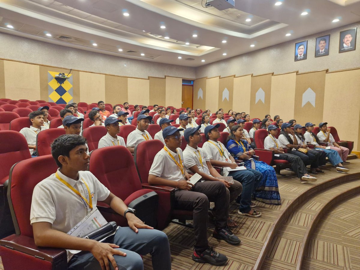 Science & Tech Dept, Odisha (@scandtechodisha) on Twitter photo 30 winners of YATS programme visited ISTRAC, Bengaluru on 26.05.2025. B. Sankar Madaswamy, Scientist/Engineer-SG, Div Head, HRLD & Raghavendra M R, Associate Director explained the students, teachers/guardians how satellites are controlled and monitored from ISTRAC. 
<a href="/CMO_Odisha/">CMO Odisha</a> 30 winners of YATS programme visited ISTRAC, Bengaluru on 26.05.2025. B. Sankar Madaswamy, Scientist/Engineer-SG, Div Head, HRLD & Raghavendra M R, Associate Director explained the students, teachers/guardians how satellites are controlled and monitored from ISTRAC. 
<a href="/CMO_Odisha/">CMO Odisha</a>