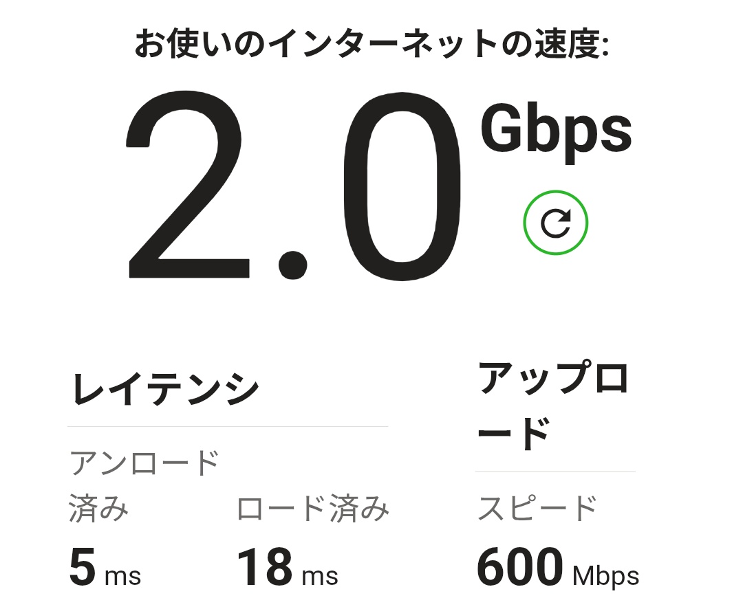 やっとeo光が開通したんだけど、pixel8でこの速度🤔
これは普通？