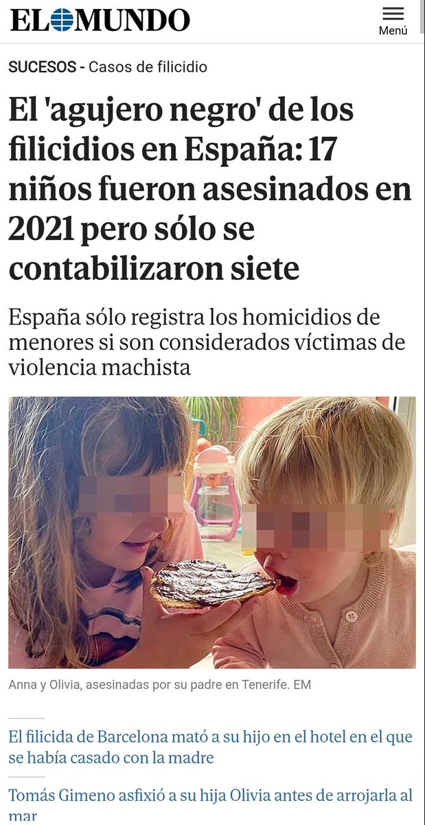 Ms_Lizzy__'s tweet image. La mal llamada "violencia vicaría" es uno de los relatos más perversos del feminismo actual. Datos de 2021: 17 niños asesinados. Sólo 7 se cuentan y se abanderan como "violencia vicaría", los otros 10 asesinados por sus madres no son útiles para el relato.