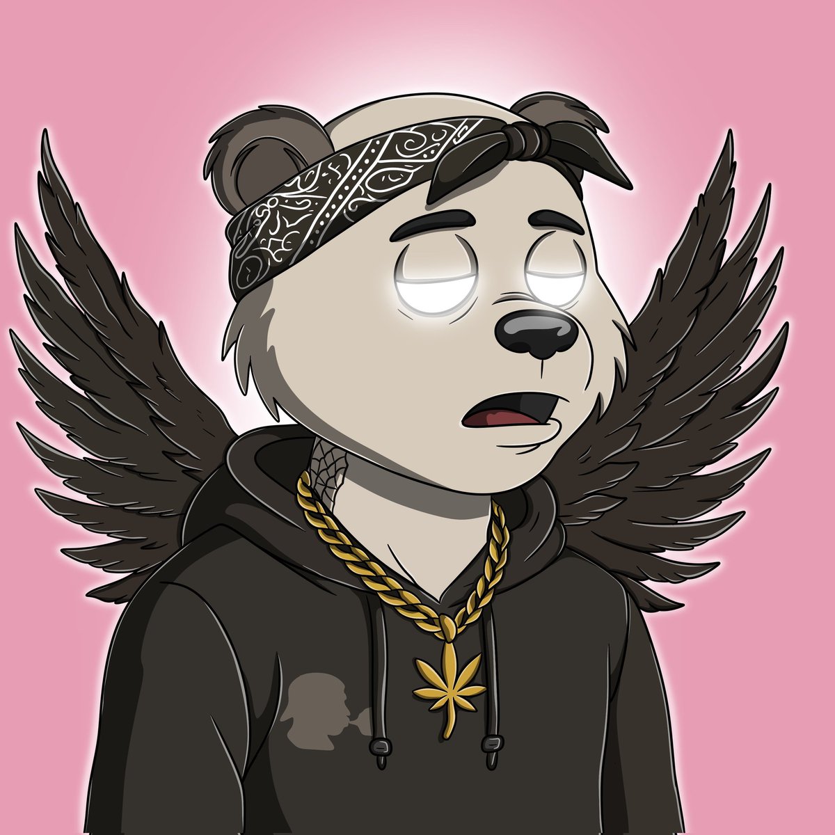 The Pandarianz (@thepandarianz) on Twitter photo Yo guys, happy weekend🤘
It's day 47, almost 50 days through🔥
This is our final 1:1 that we have created for the legends over at <a href="/puffsterznfts/">Puffsterz💨</a> those guys really are doing bits🔥
Mint this dope peice for some dope prizes Yo guys, happy weekend🤘
It's day 47, almost 50 days through🔥
This is our final 1:1 that we have created for the legends over at <a href="/puffsterznfts/">Puffsterz💨</a> those guys really are doing bits🔥
Mint this dope peice for some dope prizes