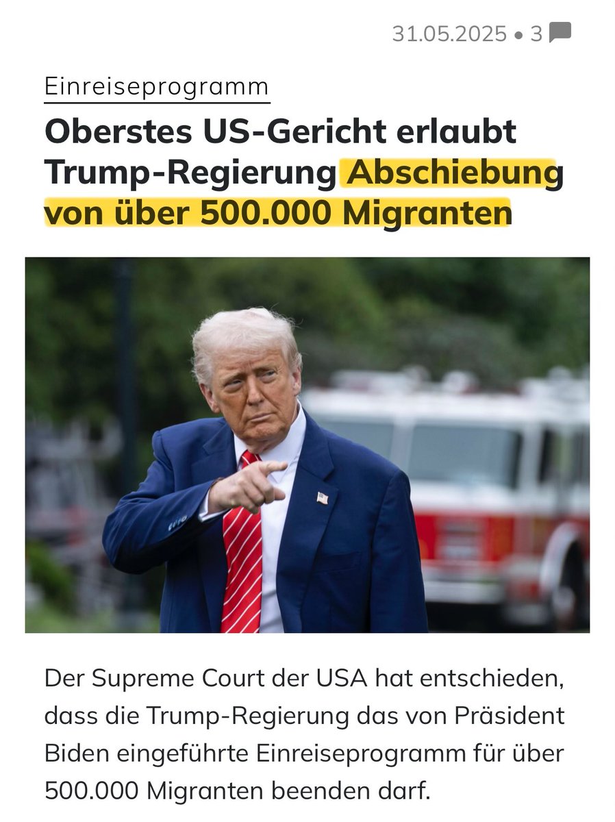 Europa braucht unbedingt einen Trump…und millionenfache Abschiebungen.