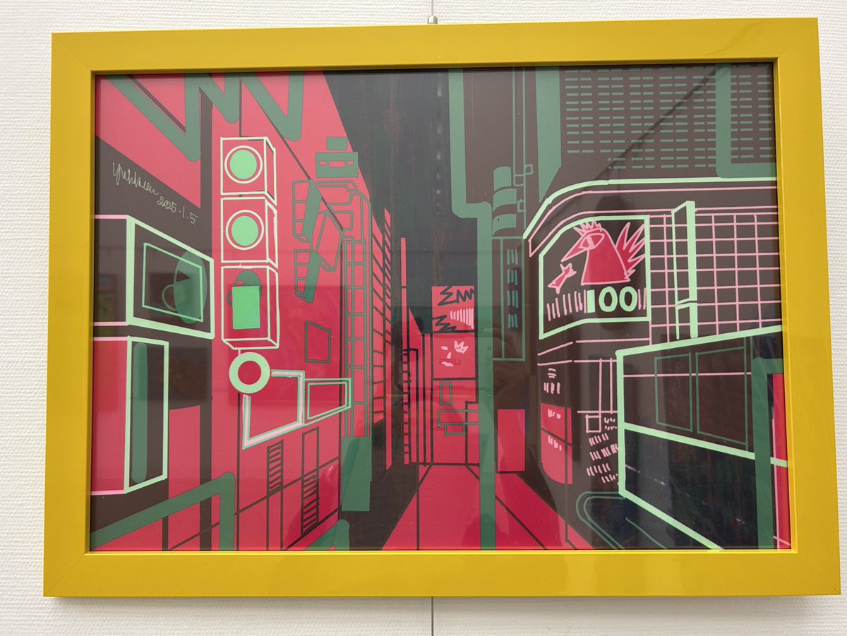 第81回　現展に入選しました。
２点展示してます。
改めて芸術というものに刺激を受けております…！
大きい作品は映えますね。
精進せねば…

#現展入選 #現展 #国立新美術館 #展示会 
#アート #風景画 #風景画が好き #六本木アート