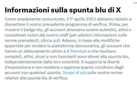 SpioneValerio's tweet photo. Ma vi rendete conto quante parole inutili per dire: "basta pagare e possono averla cani e porci"???
#twitter #x #xpremium #spuntablu #elonmusk
#31maggio https://t.co/LjglaaHGmY