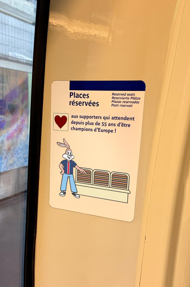 Serge le Lapin RATP (@sergelapinratp) on Twitter photo Pour cette soirée exceptionnelle #UCLfinal, je vous ai préparé un nouveau sticker, vous validez ? 😉 <a href="/PSG_inside/">Paris Saint-Germain</a>
#sergelelapin #ratp Pour cette soirée exceptionnelle #UCLfinal, je vous ai préparé un nouveau sticker, vous validez ? 😉 <a href="/PSG_inside/">Paris Saint-Germain</a>
#sergelelapin #ratp