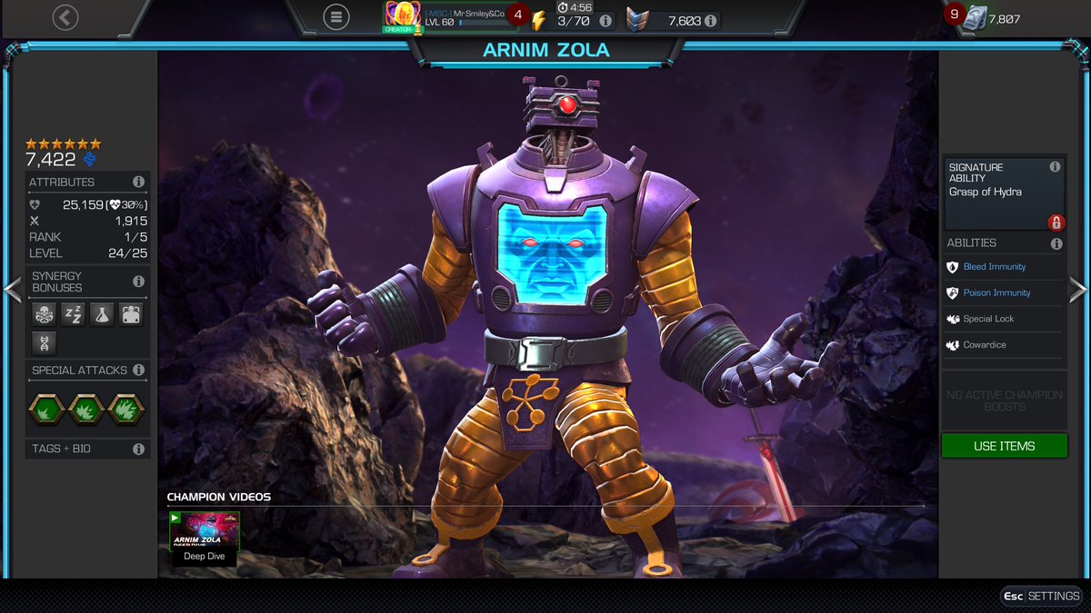 MrSmileyCo (@mrsmileyco) on Twitter photo Finally got a chance to try <a href="/MarvelChampions/">Marvel Contest of Champions</a> on PC, and boy am I a fan. On a big screen and in 4k , it looks sooooo good. This might be my go to way to just enjoy the game. I have a few notes so far, but overall I like it. Maybe I'll have to make a video about it 😜. Finally got a chance to try <a href="/MarvelChampions/">Marvel Contest of Champions</a> on PC, and boy am I a fan. On a big screen and in 4k , it looks sooooo good. This might be my go to way to just enjoy the game. I have a few notes so far, but overall I like it. Maybe I'll have to make a video about it 😜.