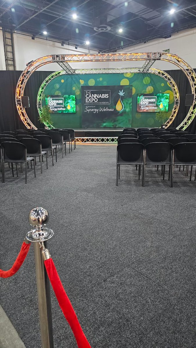FarmersWeeklySA's tweet photo. Day 2 @thecannabisexpo, taking place at Sandton Convention Centre - 10am to 6pm.

Yes,  #FarmersWeeklySA is exhibiting at the Expo!

Pop by our stand to meet the team, check out our new merchandise, and pick up a free copy from our back issues. https://t.co/Y4Ap23ysir