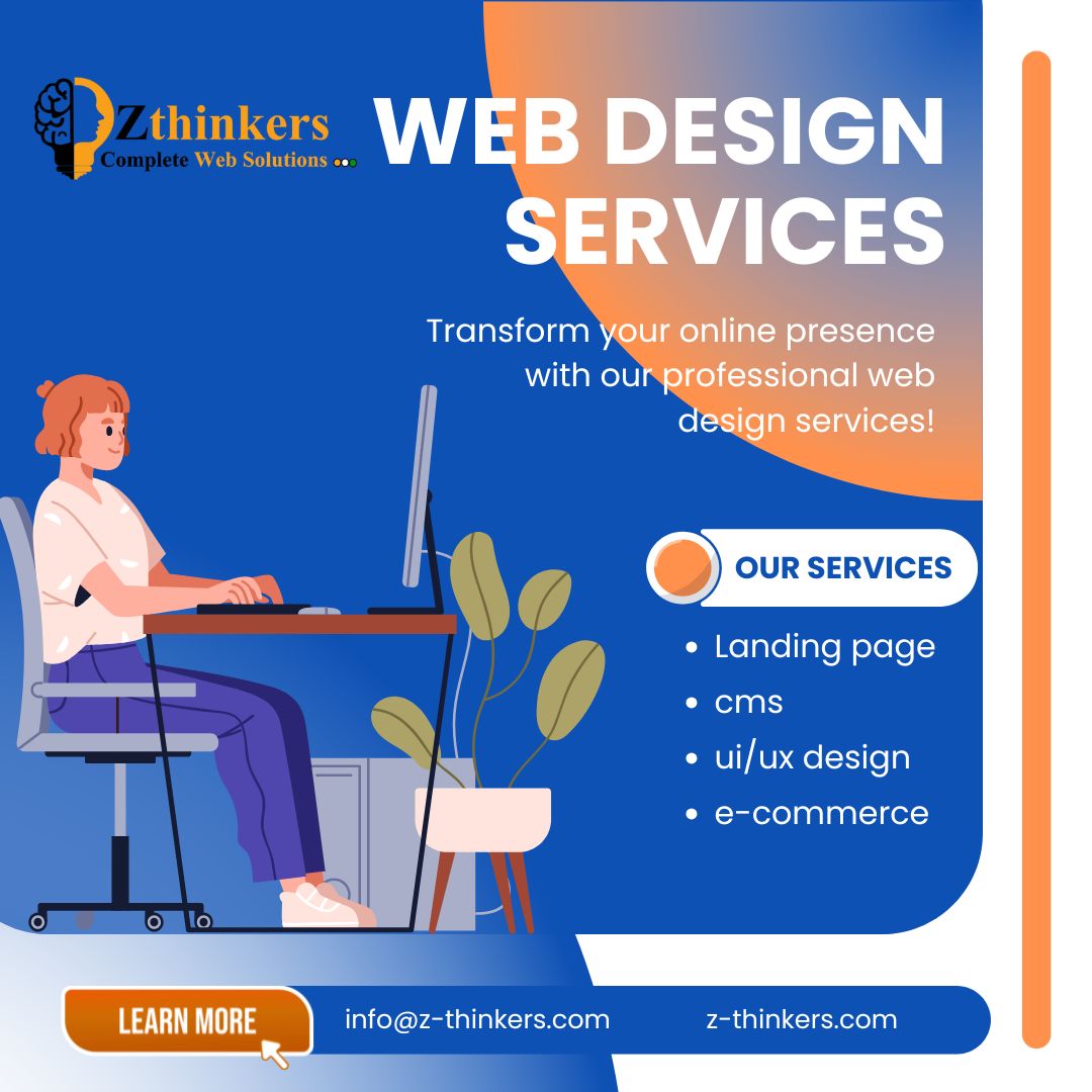 zthinkers's tweet image. Transform your online presence with our professional web design services! More info visit z-thinkers.com
.
.
#professionalwebdesigner #wwebdesign #digital #technology #digitalcompany #webdesigne #bestwebdesign #webdevolopment #websitedevelopment #technology