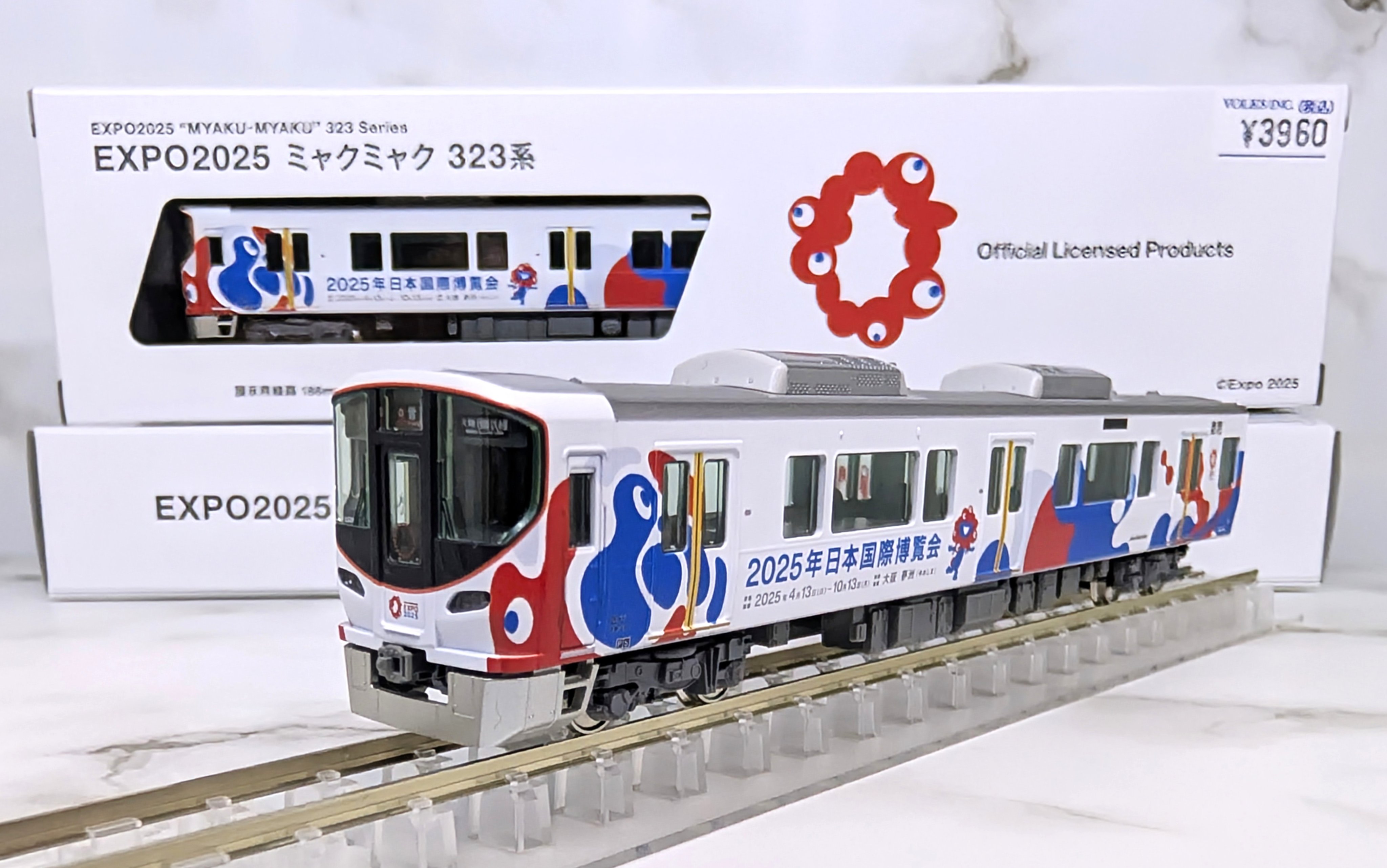 EXPO02025 ミャクミャク 323系 鉄道模型 EXPO 2025 ミャクミャク 323系 (先頭車単品) 特別企画品 品番