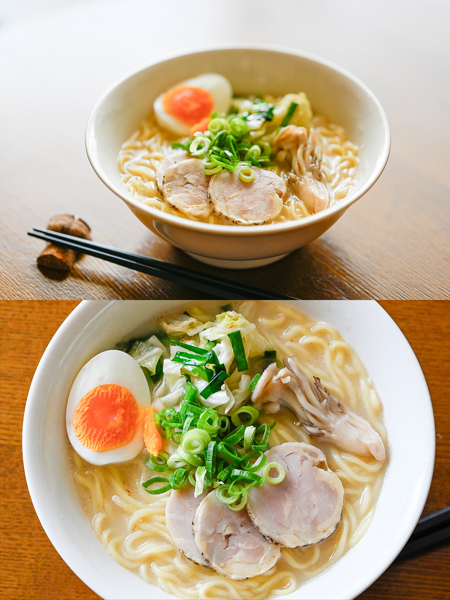 日清ラ王 塩とんこつ

結局昼まで我慢して（寝てた）😅
ラーメン作ったよ
何かあえてとろみが付けてあるんだね
いわゆる九州系とも違ってて
あっさりながらポタージュ感😋

#おうちごはん #ひるごはん #沖縄