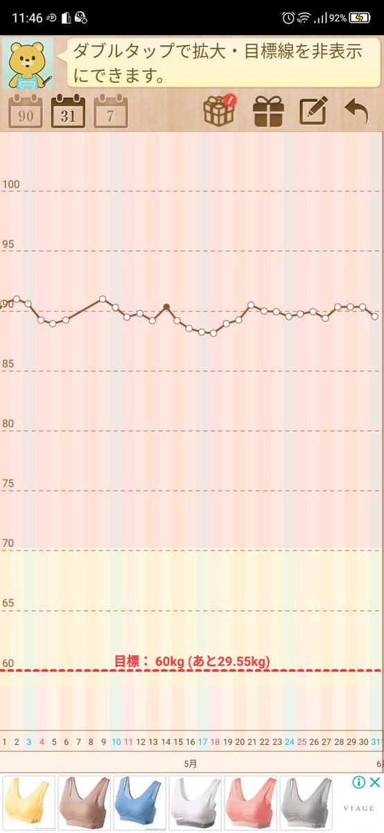 今月の推移😅
月初から−1kgって感じかな😔

んー

がんばろ、、、

といいながら今日は飲み会😔