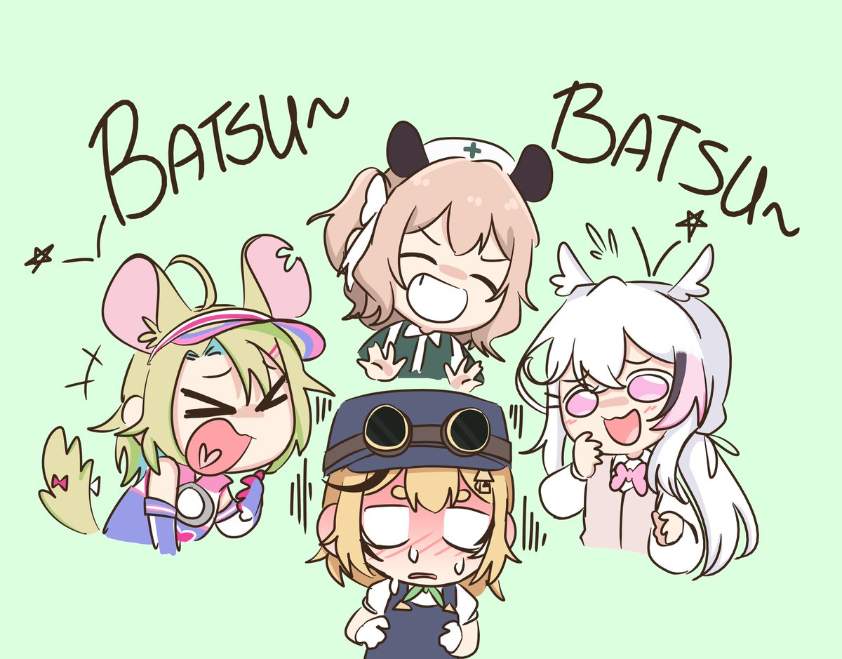 batsuugaaameuuu🔥 looking forward to cheer for these cool and cute ladies
#AshtonARTen #nimagery #hyunillust
#doobart #rkgk