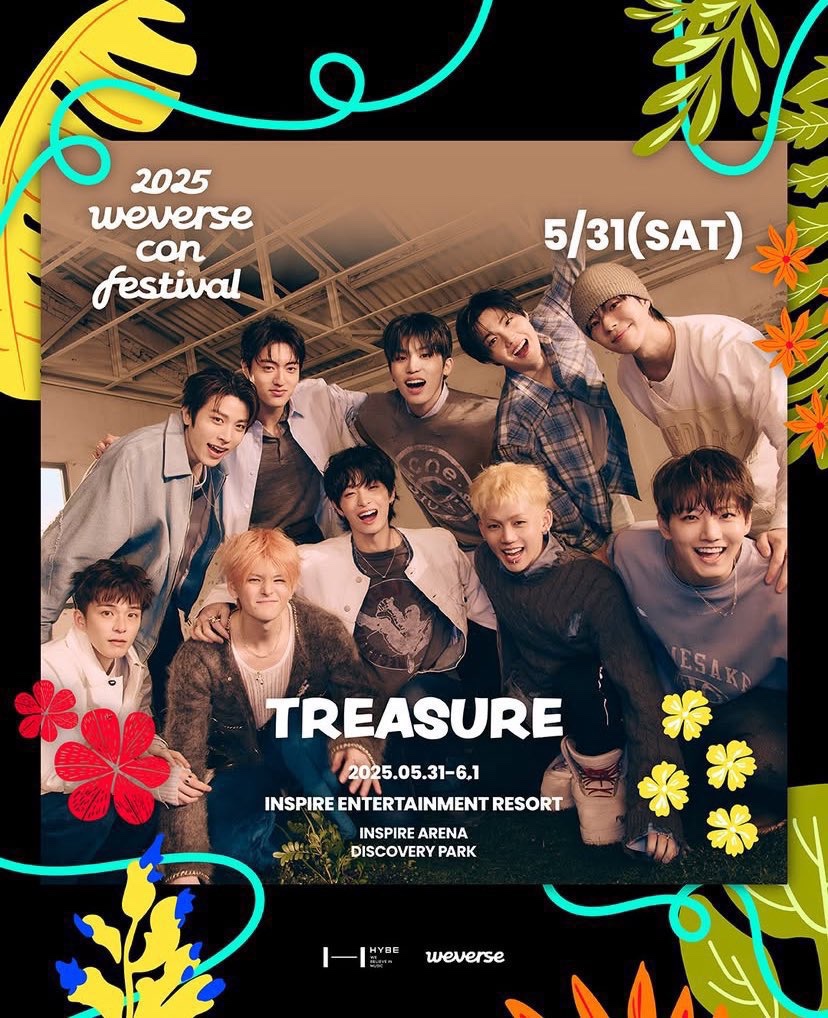 📣 1 HOUR TO WEVERSE CON

TREASURE is ready to light up the Inspire Arena! Let the countdown begin, drop those tags and let’s hype them up, TEUMEs 🔥

TREASURE OWNS THE NIGHT
#TREASUREatWeverseCon
#TREASURE #트레저
<a href="/treasuremembers/">TREASURE</a>