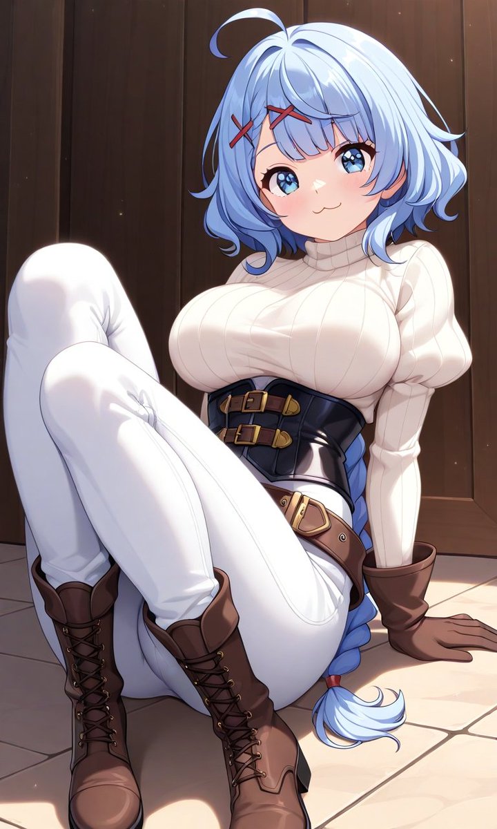 Chloe - Grand Summoners #AIイラスト #AIart 
In this picture she looks much cuter than usual