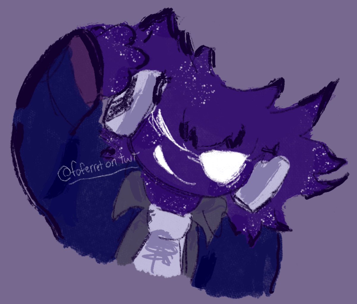 very messy dodle i did just for fun :] #fnfvoid