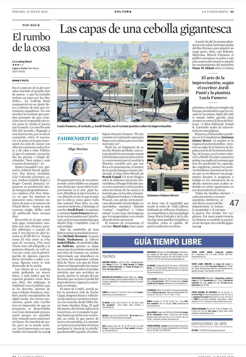 Gutmaro G Bravo (@gunde_bravo) on Twitter photo Muchas gracias a toda la gente que vino y a <a href="/LaVanguardia/">La Vanguardia</a> por recoger la presentación de Los Descendientes en Barcelona. <a href="/CEHI_UB/">CEHI-UB</a> , <a href="/Ed_Critica/">Editorial Crítica</a> Muchas gracias a toda la gente que vino y a <a href="/LaVanguardia/">La Vanguardia</a> por recoger la presentación de Los Descendientes en Barcelona. <a href="/CEHI_UB/">CEHI-UB</a> , <a href="/Ed_Critica/">Editorial Crítica</a>