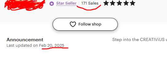 Etsy'de 3 aylık bir mağaza. Ürünlerin tamamı dijital  ve yapay zeka ile hazırlanmış. Ürünlerin fiyat aralığı 300 ile 600 tl arası  💯 3 ayda 171 adet ürün satmış