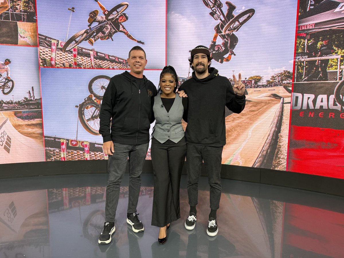📺 on air with <a href="/eNCA/">eNCA</a> this morning talking BMX Freestyle and the 2025 #ParkLines BMX Tournament with Vincent Leygonie 🙌

#BMX #BMXFreestyle #ActionSports #SAChamps
