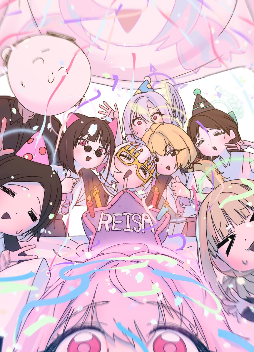 오늘은 레이사의 생일입니다. 이렇게 또 한해의 생일을 맞이하게 되어서 기쁘네요. 배송중 작은 트러블로 인해 주인공은 기절해 버렸지만 다들 즐거운 파티 였다고 생각합니다.
#ブルアカ #宇沢レイサ生誕祭2025