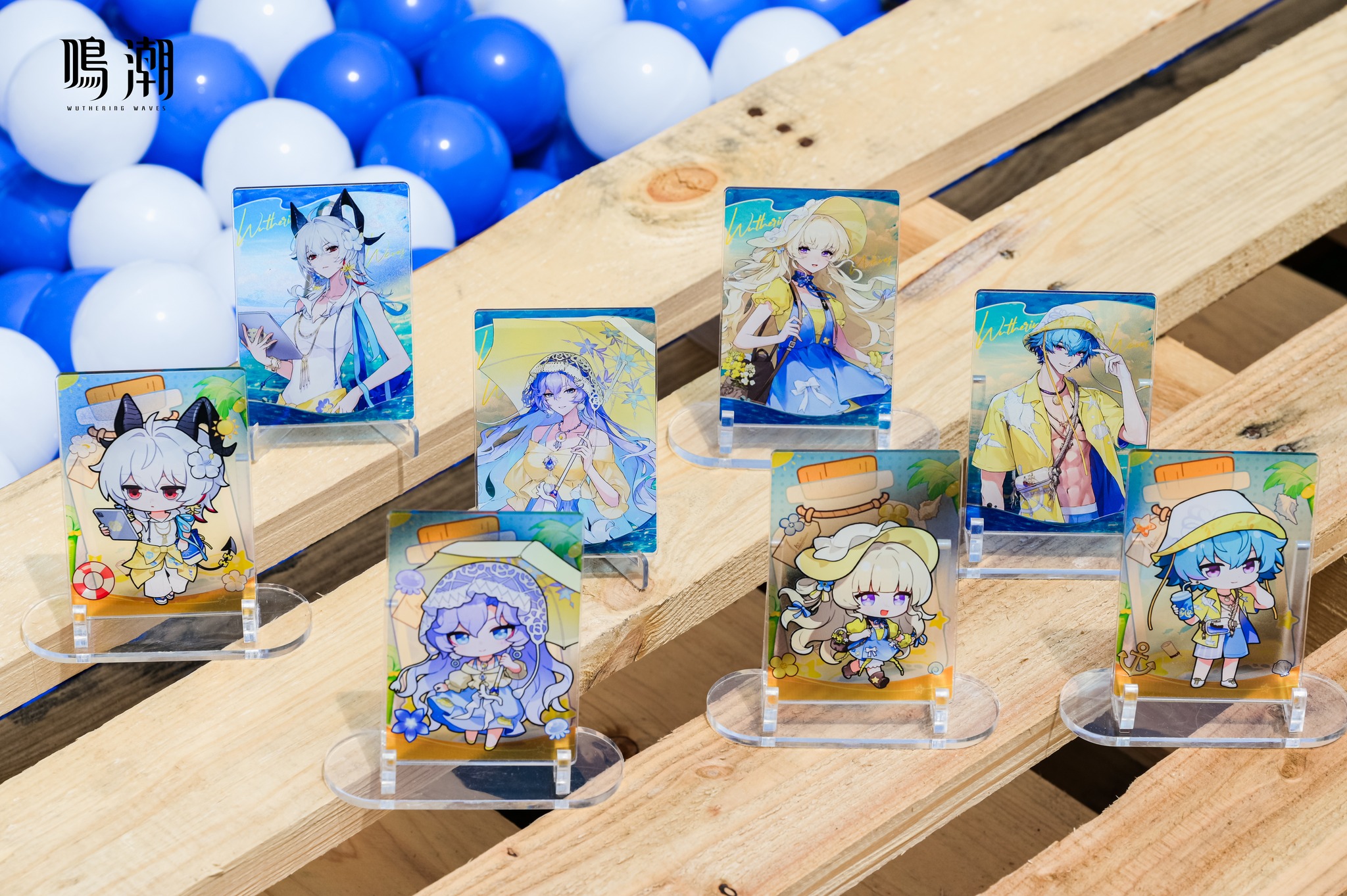 鳴潮 台湾1周年 POP UP限定 うちわ 4点セット 鳴潮 1周年 1st Anniversary Fes 特典 うちわ ブラント｜Yahoo