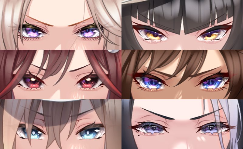#目でフォロワーさんを惚れさせる
skebで描かせて頂いた固有カットイン風