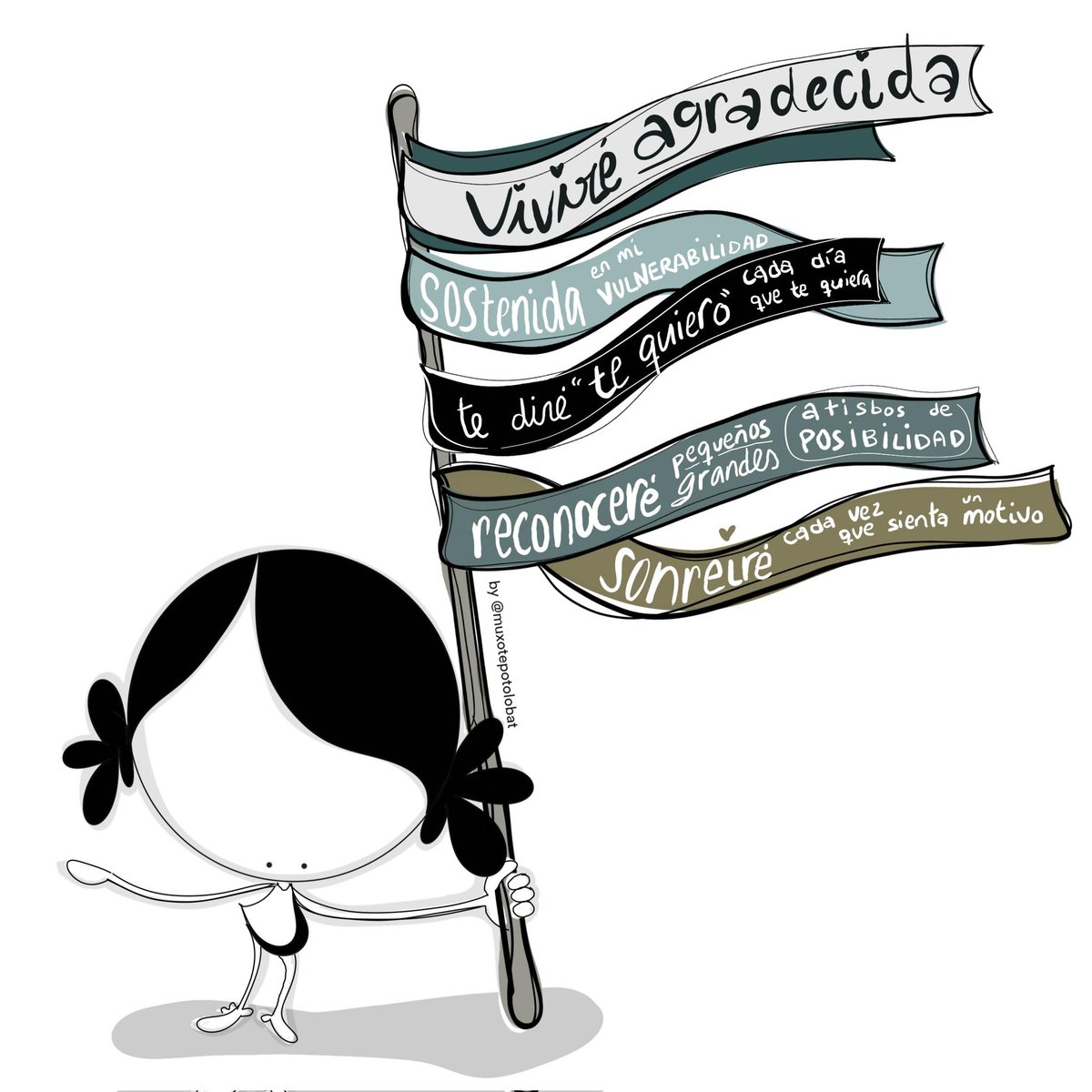 Y hoy tomo con fuerza pequeños trozos de tela y los lanzo al viento.
Y gritarán que quiero Vivir agradecida.
Que sostenida sobre mi vulnerabilidad, viviré con ganas, con intención... dándome permiso para caer. Y volver a levantarme (...)
Post completo en : muxotepotolobat.com/al-viento-2/