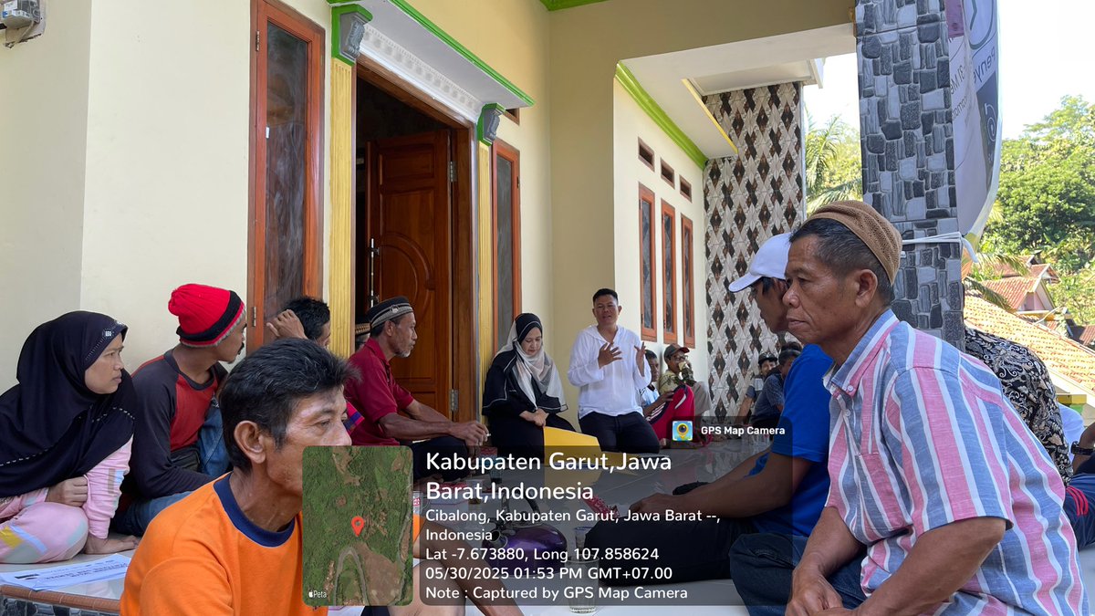 gresinstitute's tweet image. Pelatihan dan workshop Adaptasi dan Pengurangan Resiko Dampak Perubahan Iklim tingkat Desa di wilayah Garut Selatan pada tanggal 30-31 Mei 2025 di kampung Ciuda Desa Sagara Kec. Cibalong Kab. Garut.
.
Kegiatan ini bagian dari program fulu NC 2030 bpdlh.
