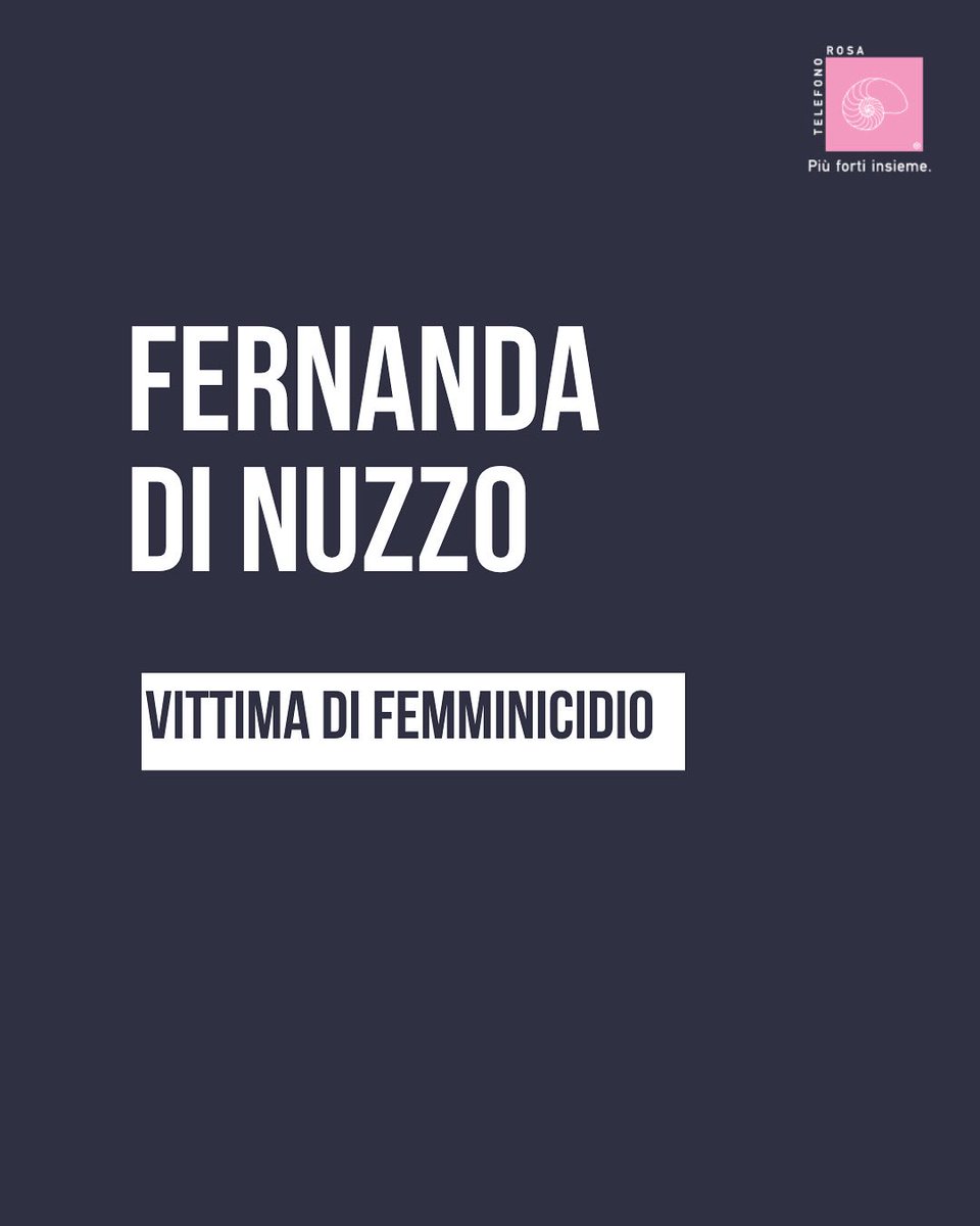 Non vogliamo ripeterci e scrivere sempre lo stesso, ma non possiamo che essere molto preoccupate.
Ciao Fernanda🩷

#telefonorosa #piufortiinsieme
