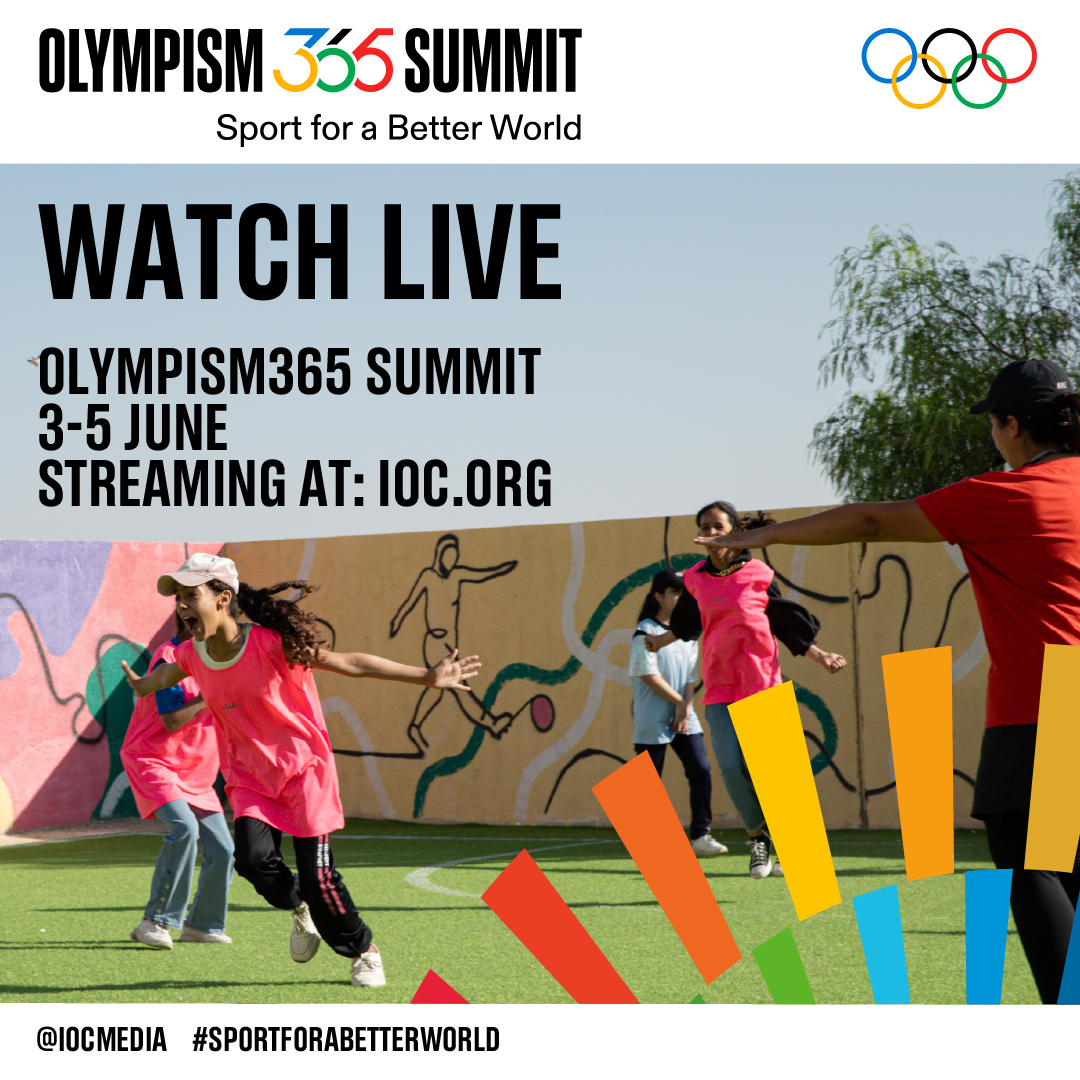 An unprecedented chance to come together and build a better world through sport.

Be part of the moment, watch it live on 4-5 June, right here: olympics.com/ioc/olympism36…  

#SportForABetterWorld