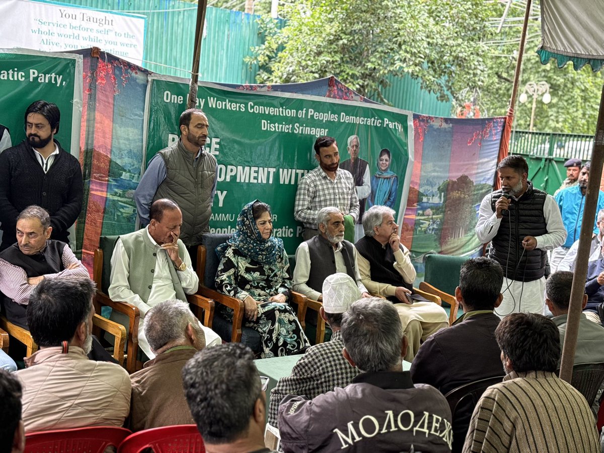 J&K PDP tweet media