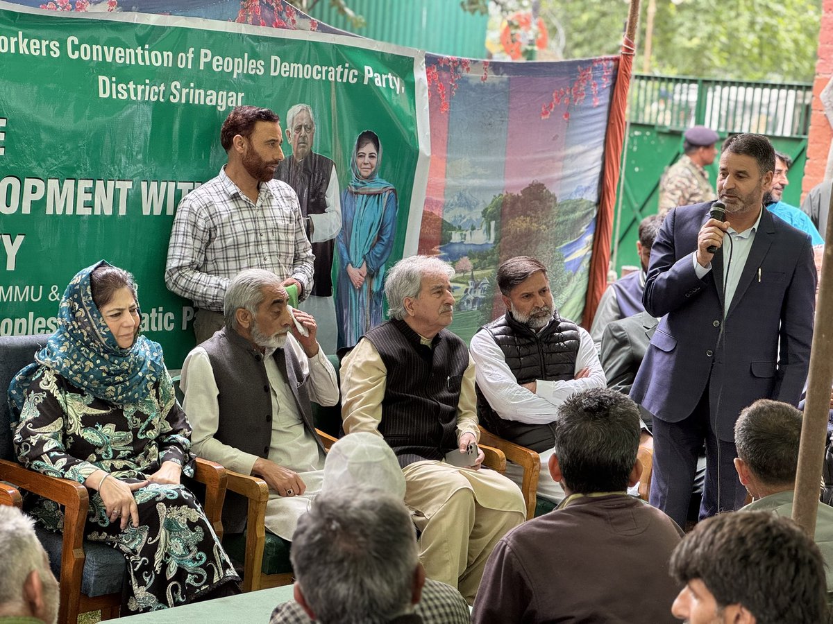 J&K PDP tweet media