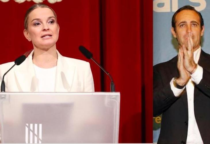 Coratge i fora son!, deia Antoni M. Alcover. Coratge i fora son per plantar cara al darrer atac a la nostra llengua. El pacte PP-VOX tindrà la resposta que es mereix. Prohens tindrà la resposta que es mereix, com va tenir Bauzà, al carrer i a les urnes. (Imatge Diari de Balears)