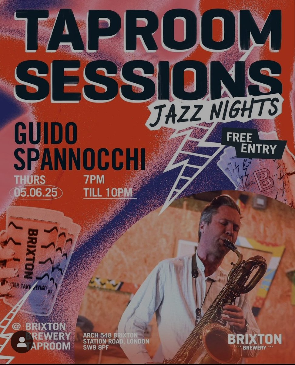 Guido Spannocchi (@audioguido) on Twitter photo Thursday 5.June <a href="/BrixtonBrewery/">Brixton Brewery</a> with <a href="/andreadibiase/">Andrea Di Biase</a> <a href="/ravalizio/">Maurizio Ravalico</a> & Mariona DeLamo. Free entry! <a href="/BrixtonBlog/">Brixton Blog</a> <a href="/brixtonbuzz/">Brixton Buzz</a> <a href="/Jazzwise/">Jazzwise</a> <a href="/jazzsharing/">jazzsharing</a> <a href="/LondonJazz/">UK Jazz News</a> <a href="/jazzlondonlive/">JAZZLONDONLIVE</a> <a href="/BrixtonVillage/">BrixtonVillage</a> #brixton Thursday 5.June <a href="/BrixtonBrewery/">Brixton Brewery</a> with <a href="/andreadibiase/">Andrea Di Biase</a> <a href="/ravalizio/">Maurizio Ravalico</a> & Mariona DeLamo. Free entry! <a href="/BrixtonBlog/">Brixton Blog</a> <a href="/brixtonbuzz/">Brixton Buzz</a> <a href="/Jazzwise/">Jazzwise</a> <a href="/jazzsharing/">jazzsharing</a> <a href="/LondonJazz/">UK Jazz News</a> <a href="/jazzlondonlive/">JAZZLONDONLIVE</a> <a href="/BrixtonVillage/">BrixtonVillage</a> #brixton