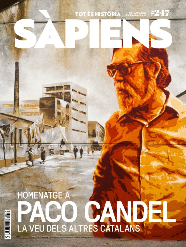 Avui, que és el centenari del naixement de Paco Candel, a <a href="/sapienscat/">Sapiens.cat</a> volem recordar l'homenatge que li vam fer el 2022, coincidint amb el 15è aniversari de la mort. El graffiti que vam encarregar a <a href="/rocblackblock/">roc blackblock</a> segueix lluint al carrer Muga, on l'escriptor va viure molts anys.