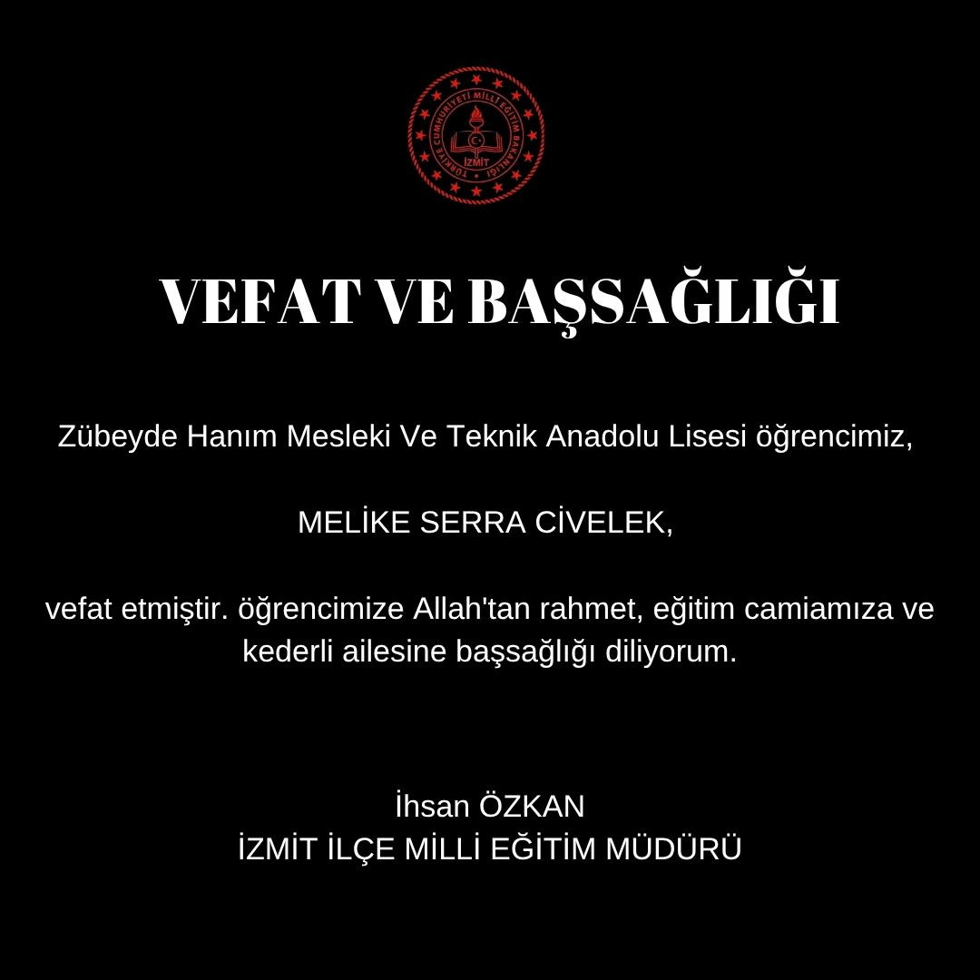 İzmit İlçe Milli Eğitim Müdürlüğü tweet media