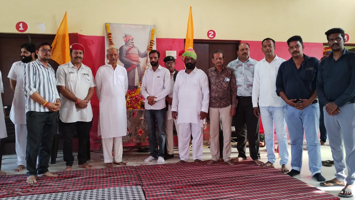 yogeshtanwar__'s tweet photo. वीर शिरोमणि महाराणा प्रताप 485 जन्म जयंती मनायी।।। https://t.co/ReD35yBbJ7