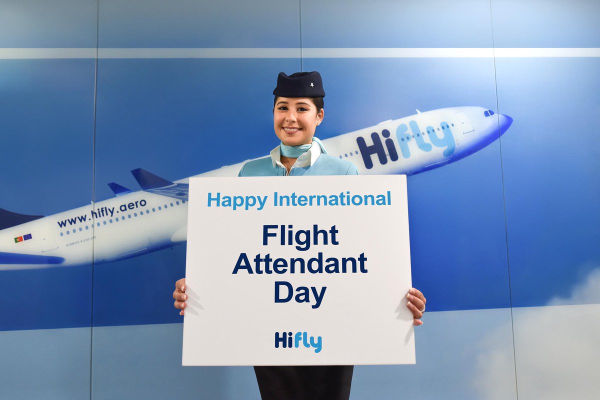 🌍 On this #InternationalFlightAttendantDay we celebrate the incredible cabin crew – the heart and soul of every flight. Your unwavering dedication and professionalism ensure every journey is safe, comfortable, and unforgettable. ✈️
 
#HiFly #HiFlyCrew