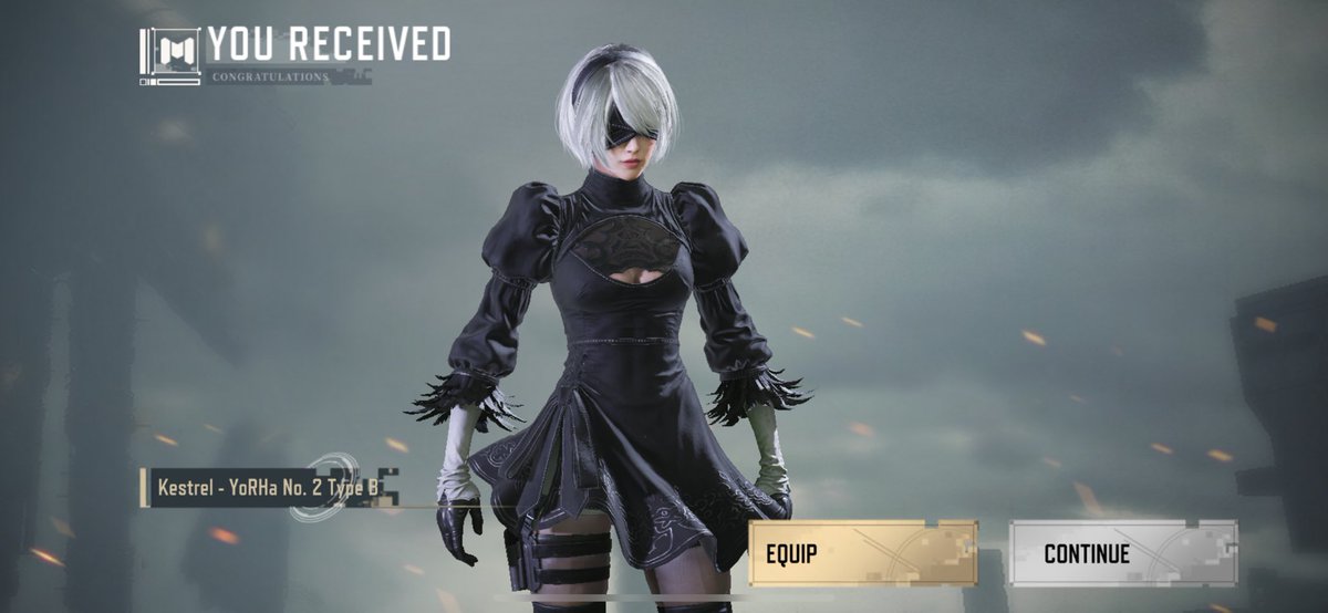 SAIF_0709's tweet photo. Got it in first pull and technically free
#codm #CoDMobile #callofdutymobile #codmluck #NieRAutomata #collab https://t.co/Rphi2T6xTZ