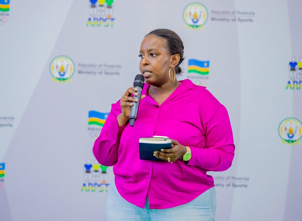 Rwanda Workers' Sports (@workersrwanda) on Twitter photo Umuyobozi wa <a href="/Rwandaaquatics/">Rwanda Aquatics Federation</a>, <a href="/Cy_Munyana/">Cynthia Munyana</a>
wari uhagarariye <a href="/RwandaOlympic/">Rwanda National Olympic and Sports Committee</a> yashimiye komite ya ARPST yateguye aya marushanwa akagenda neza anashimira abahatanye bose. Umuyobozi wa <a href="/Rwandaaquatics/">Rwanda Aquatics Federation</a>, <a href="/Cy_Munyana/">Cynthia Munyana</a>
wari uhagarariye <a href="/RwandaOlympic/">Rwanda National Olympic and Sports Committee</a> yashimiye komite ya ARPST yateguye aya marushanwa akagenda neza anashimira abahatanye bose.