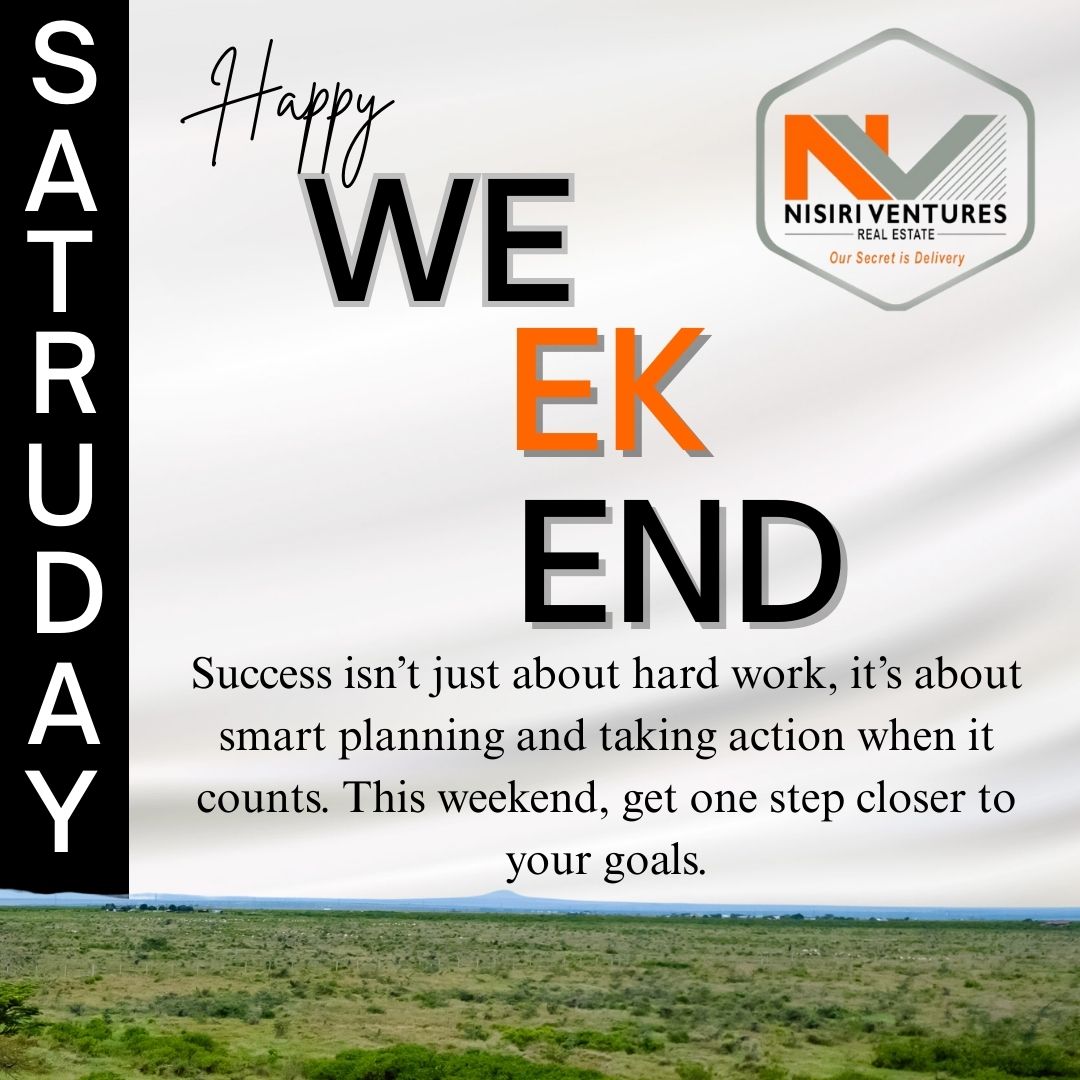 This weekend, don’t just rest -reset with intention. Reflect, refocus, and take one bold step toward your goals.
Small, smart moves today build the legacy you dream of tomorrow
#buildingwealth #investmentgoals #weekendmindset #siriniploti #nisiriventures