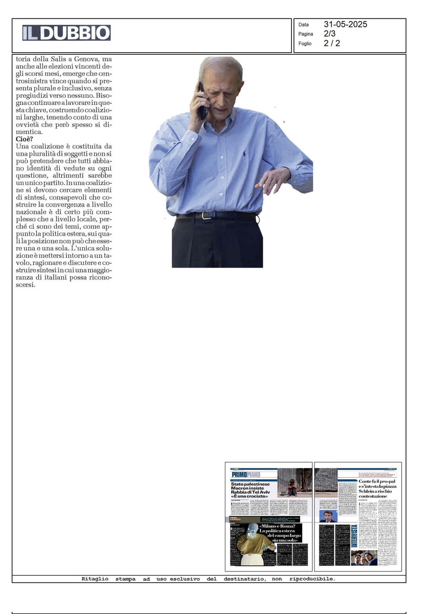 Una riflessione sulle manifestazioni sulla guerra in #MedioOriente.
Oggi, su Il Dubbio 👇🏻