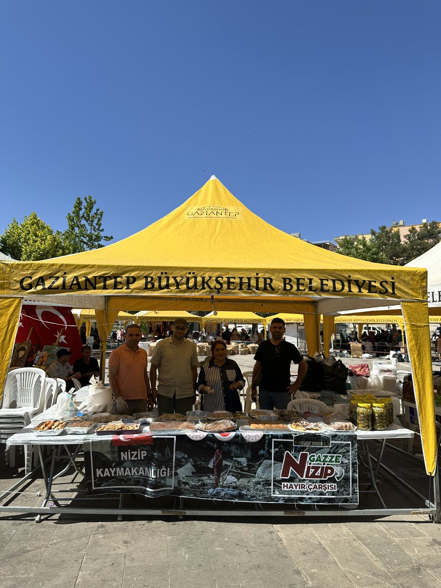 Kermeste yerimizi aldık